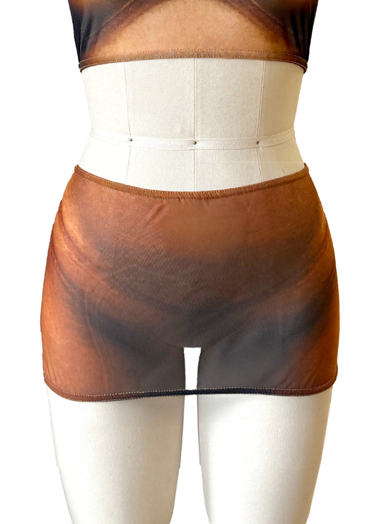 THONG LINE MINI SKIRT