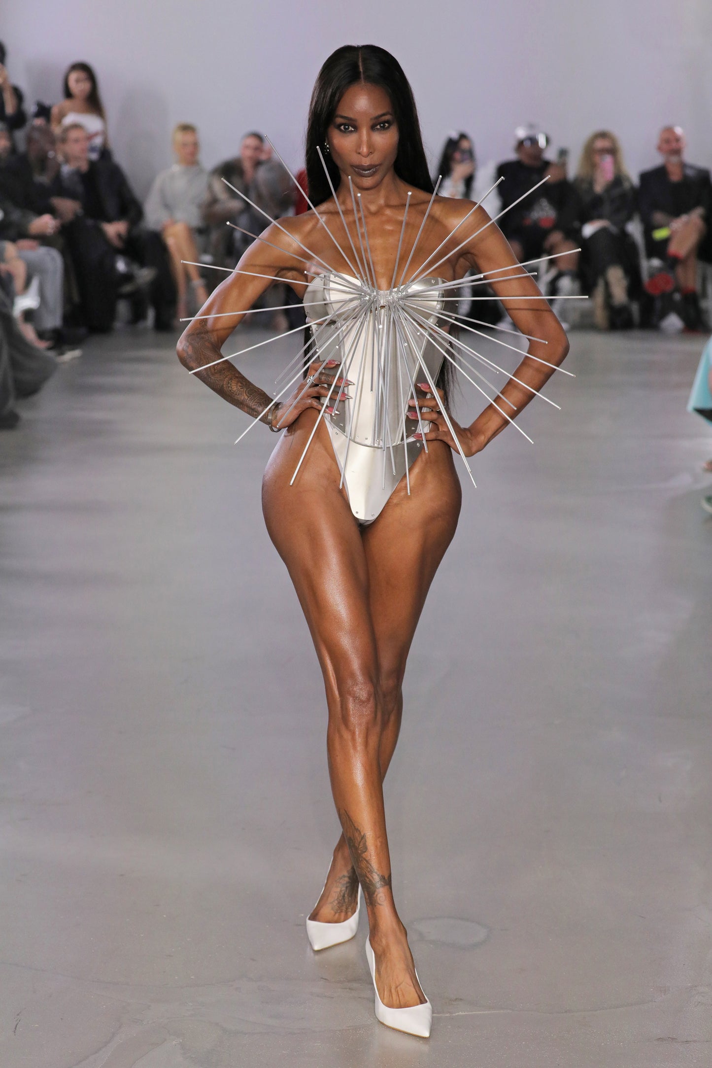 STARBURST PLATED CORSET