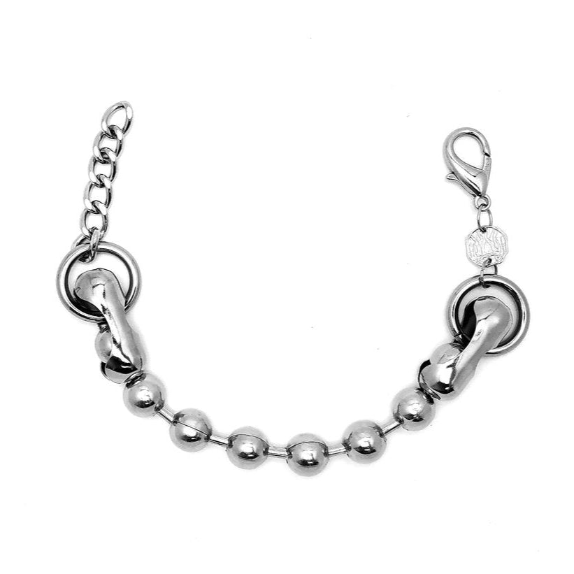 OVERSIZED BALL CHAIN BRACELET