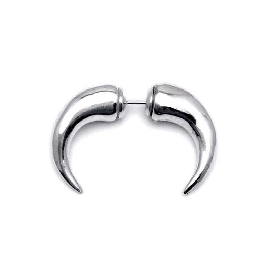 The Horn Double Sided Single Earring
