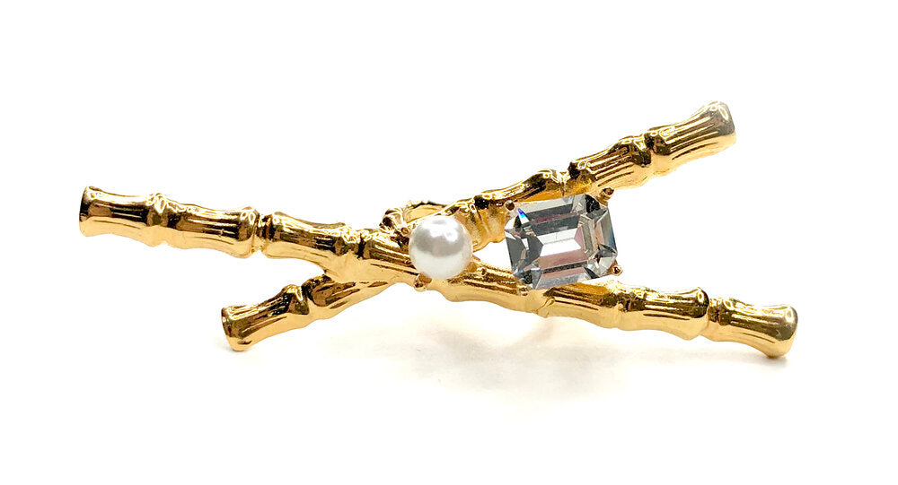 THE CROSSED BAMBOOS RING