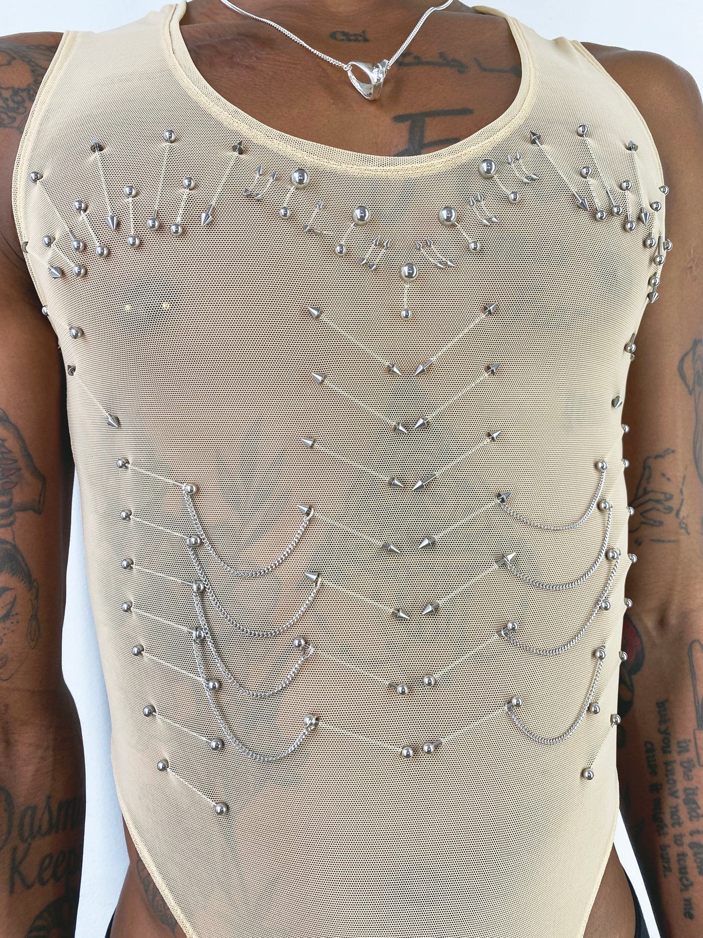 TANK TOP "SCAR" BODY SUIT