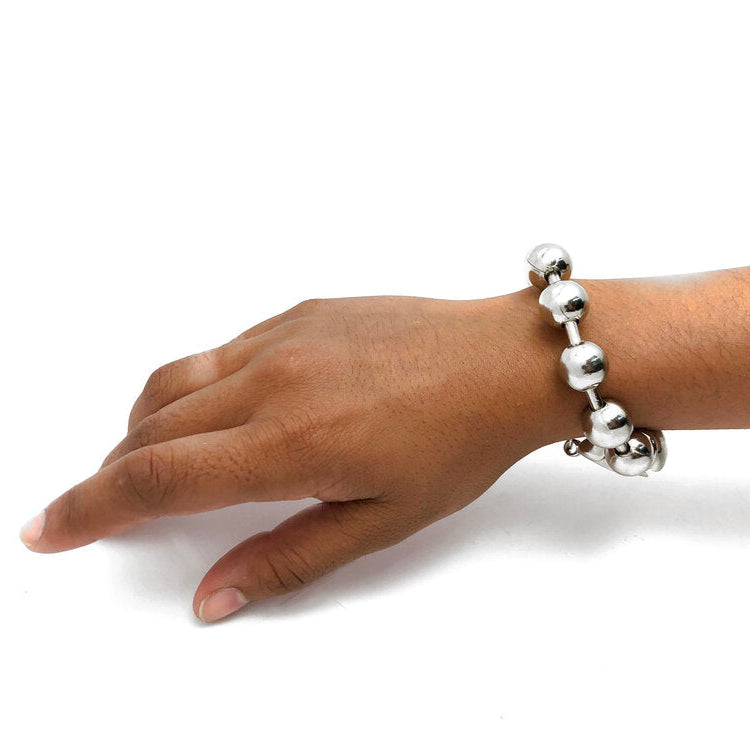 OVERSIZED BALL CHAIN BRACELET