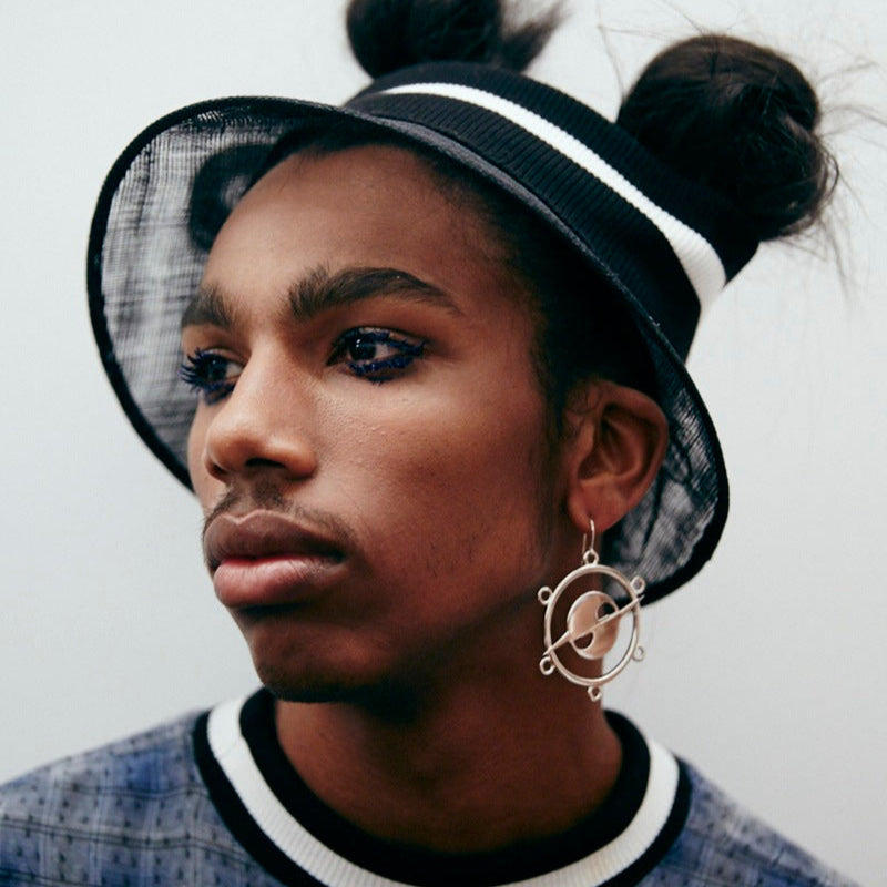 THE HATURN ORBIT DROP SINGLE EARRING