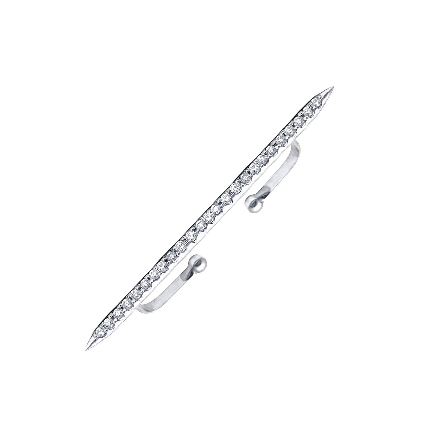 THE SPEAR PAVÉ EAR CUFF