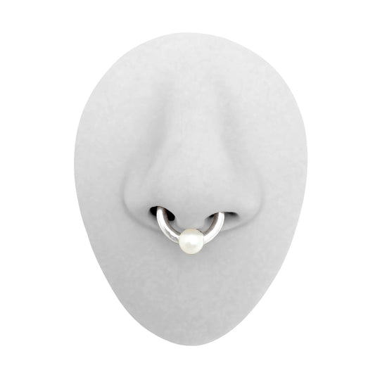 THE SINGLE PEARL SEPTUM CUFF