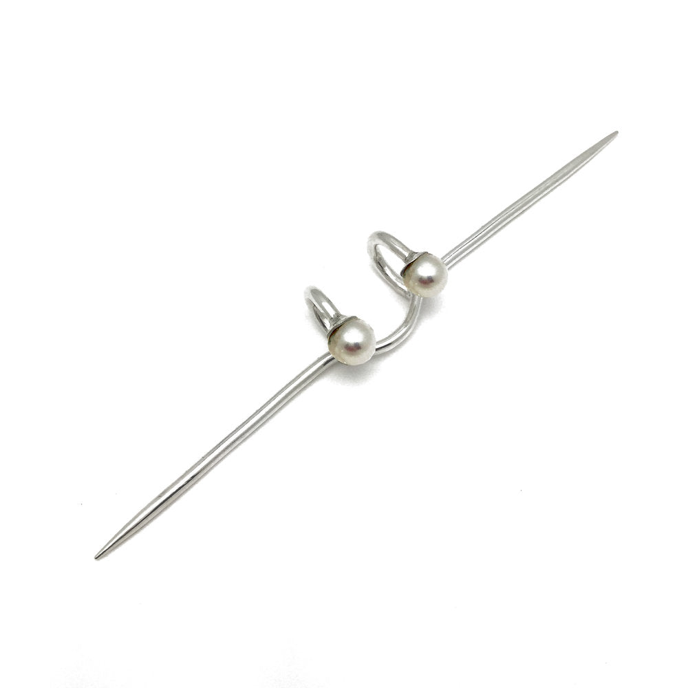 THE ASSASSIN DOUBLE PEARL EARCUFF