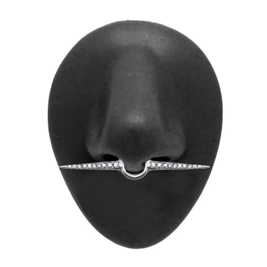 The Spear Pavé Septum Cuff