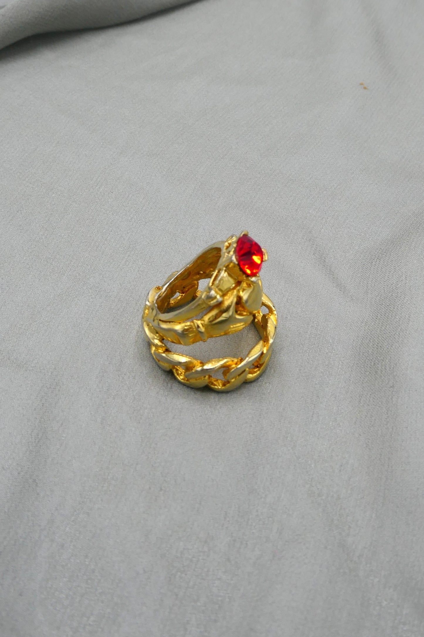LE COEUR SAIGNANT 3 IN 1 RING