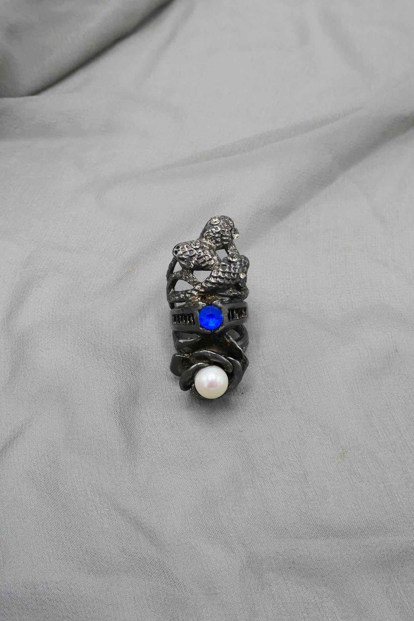 SERPENT & ROSE STACKED RING