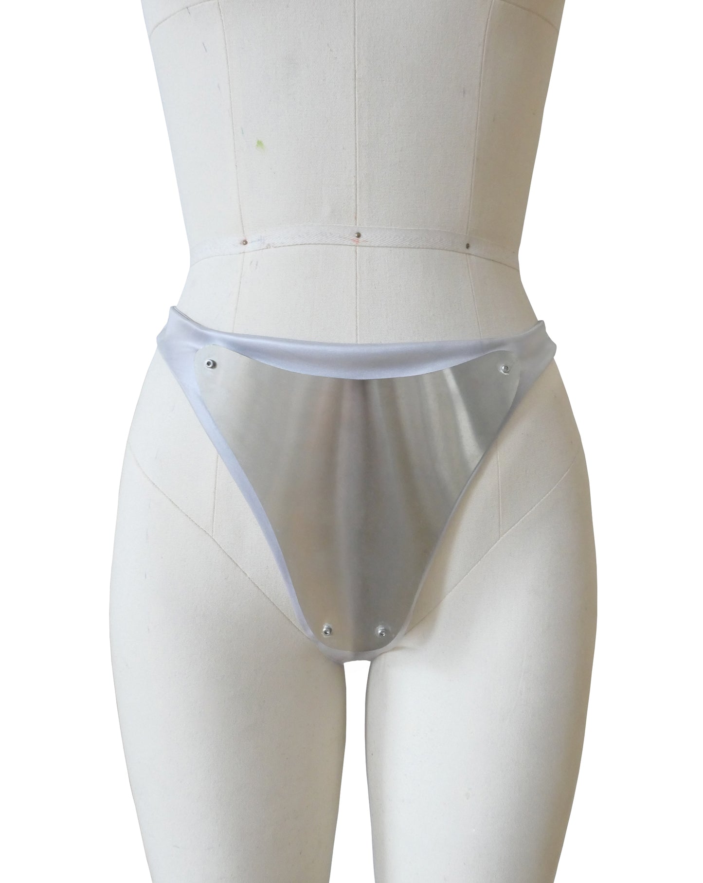 METAL PLATED THONG