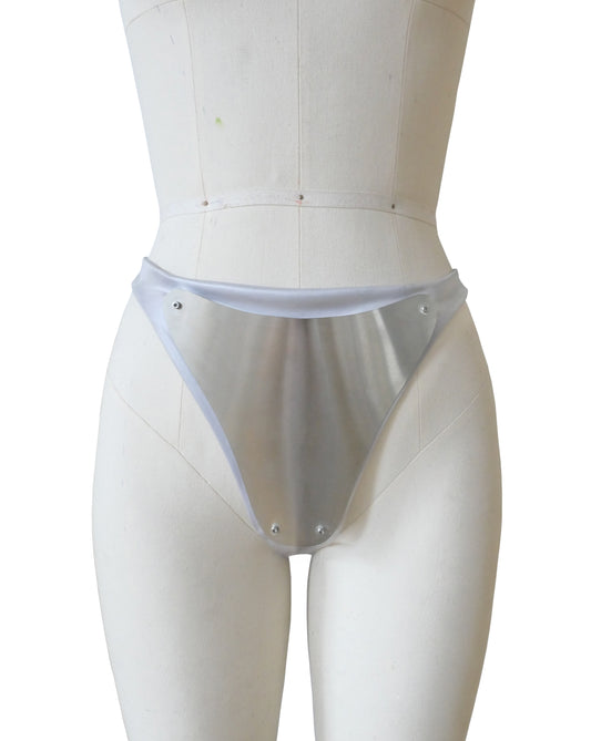 METAL PLATED THONG