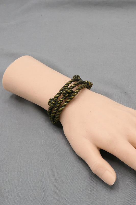 BOUND ROPE WRIST CUFF