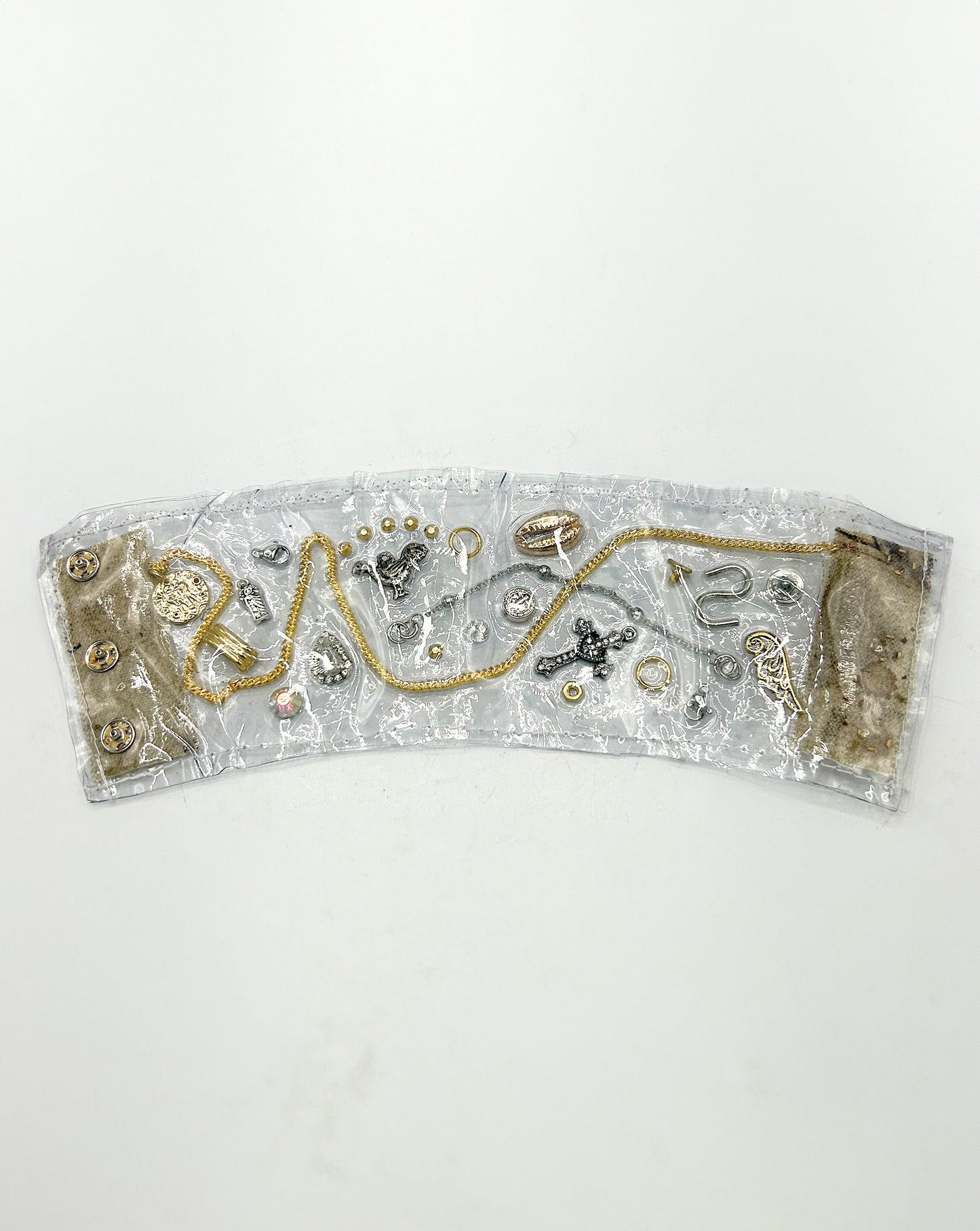 "JUNK" HARDWARE WRIST & ARM CUFF (LARGE)