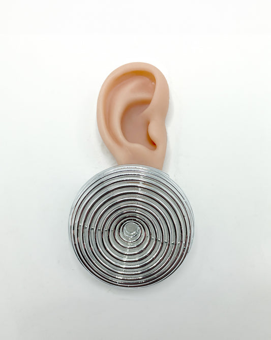 JUMBO SPIRAL EARRINGS (PAIR)
