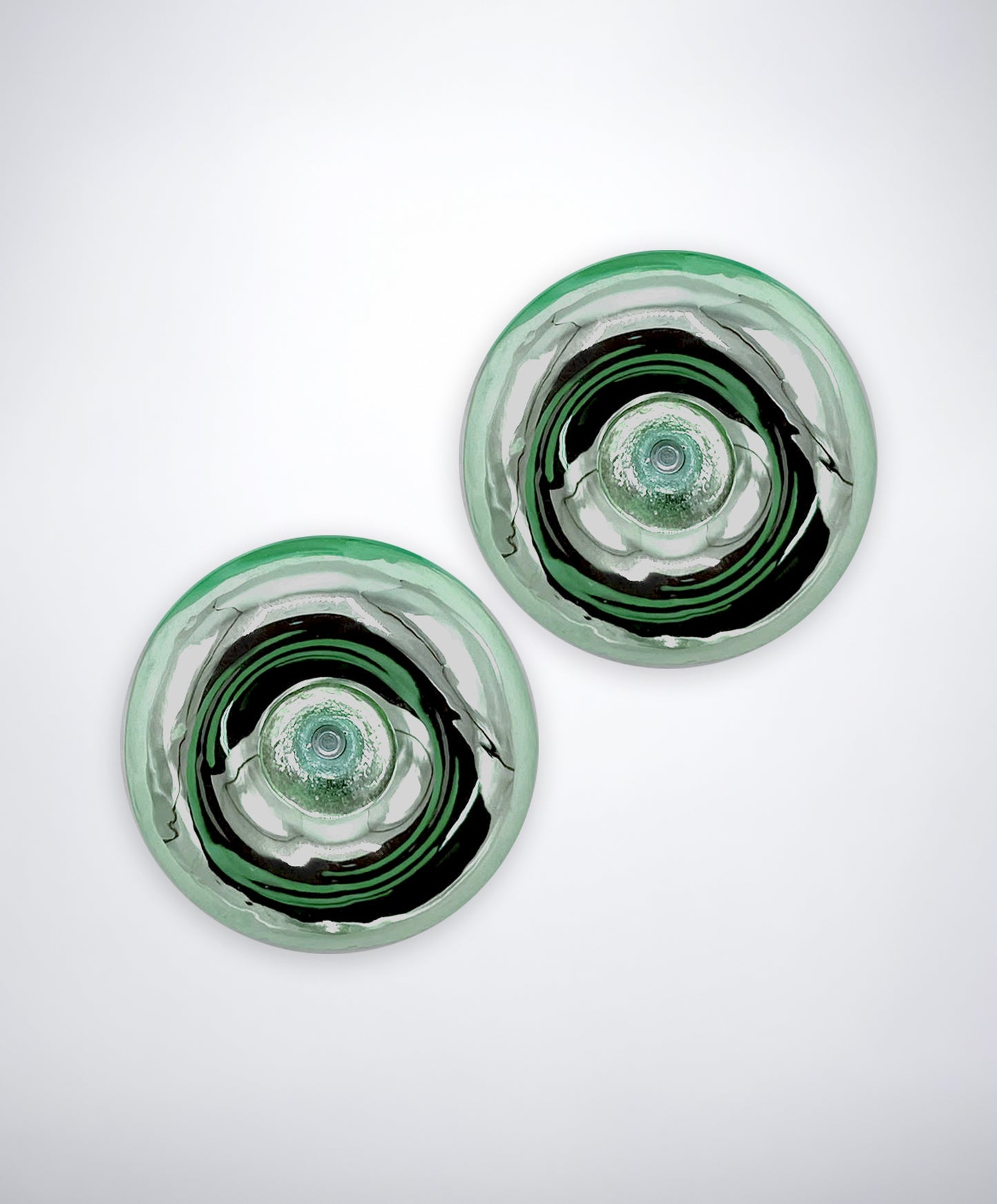 JUMBO DONUT EARRINGS (PAIR)
