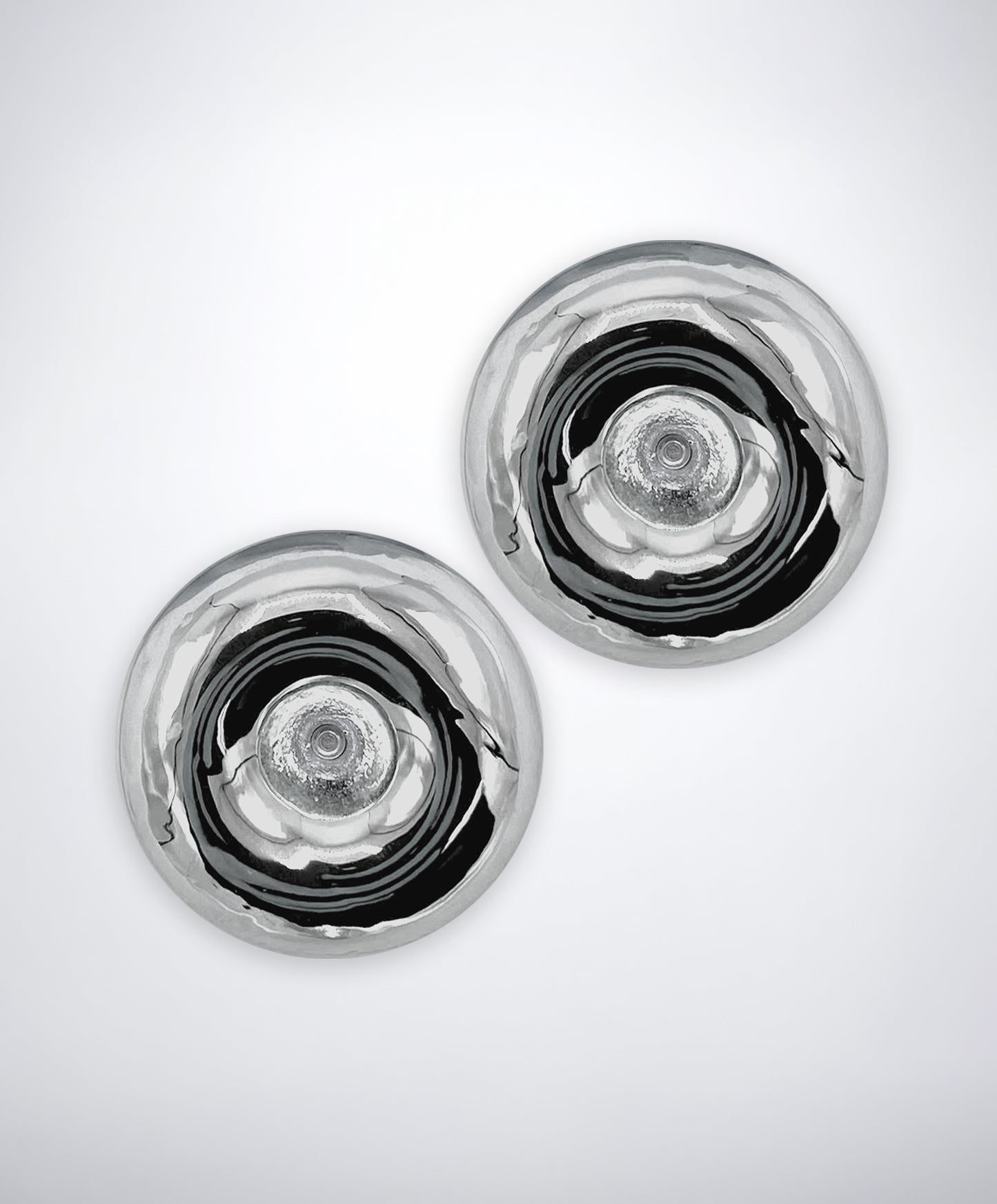 JUMBO DONUT EARRINGS (PAIR)