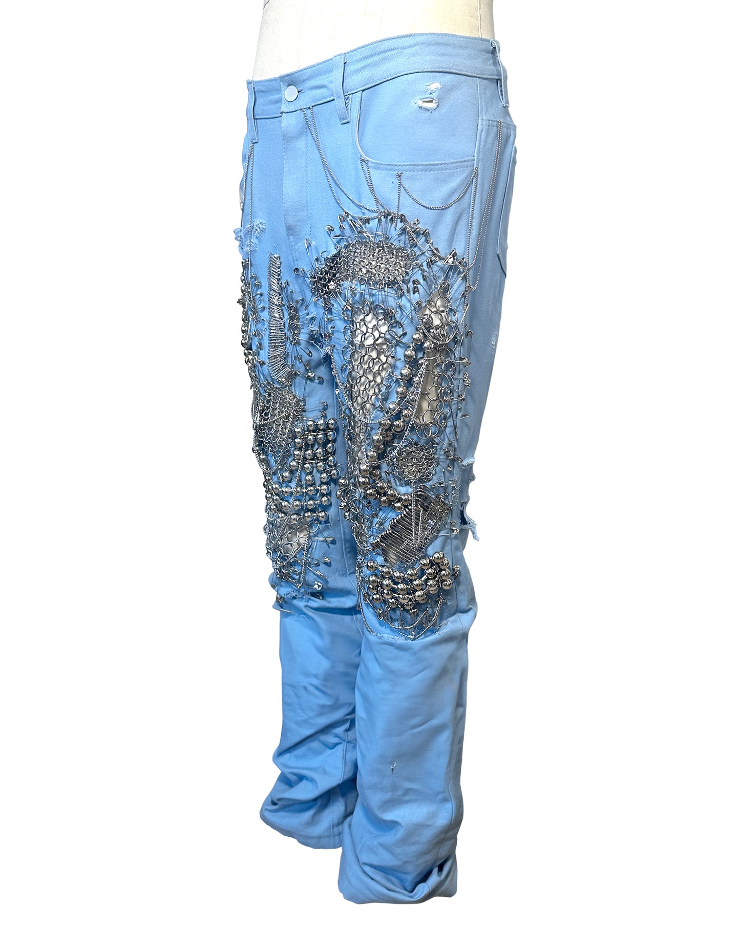 GATECRASHER DISTRESSED JEANS