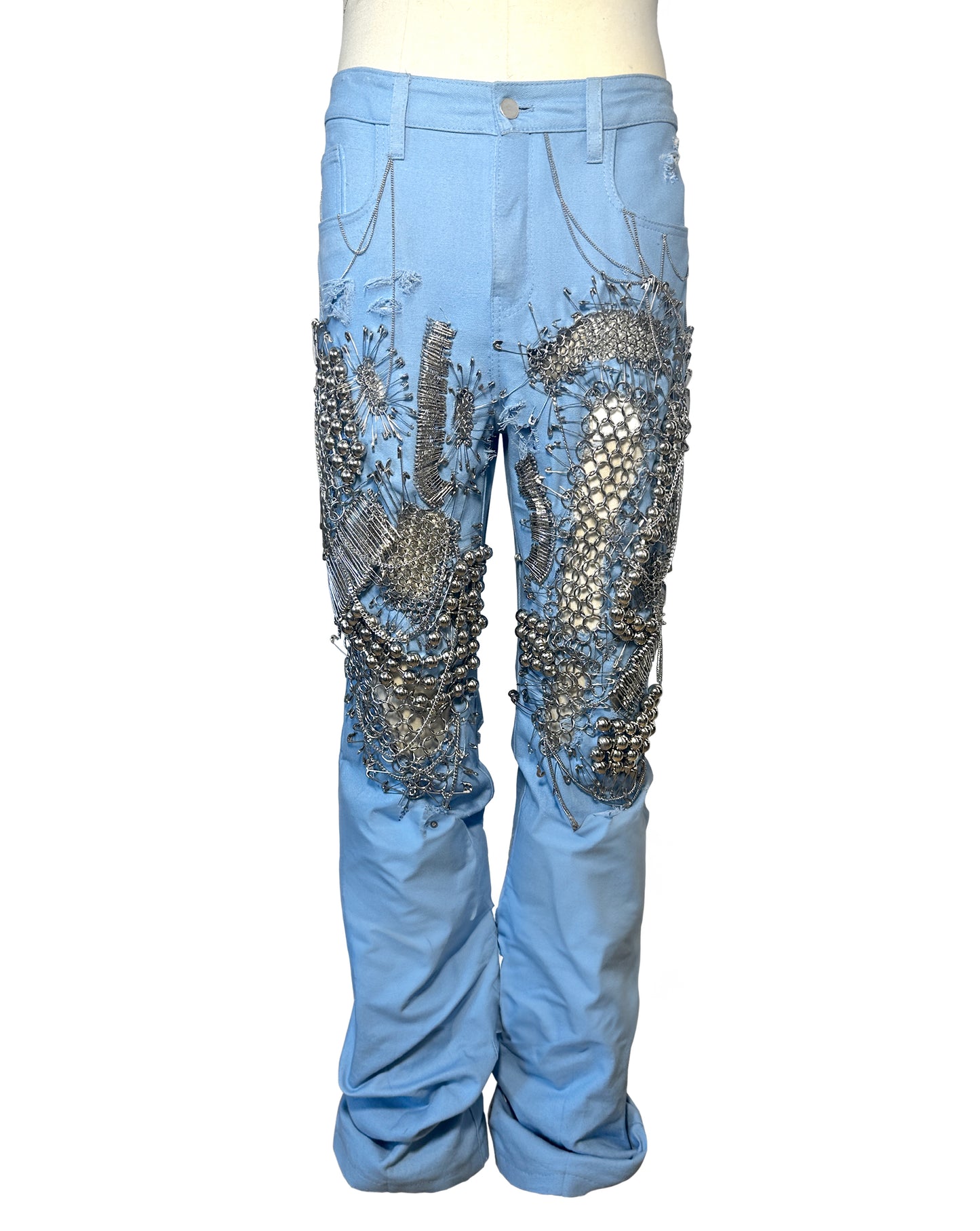 GATECRASHER DISTRESSED JEANS