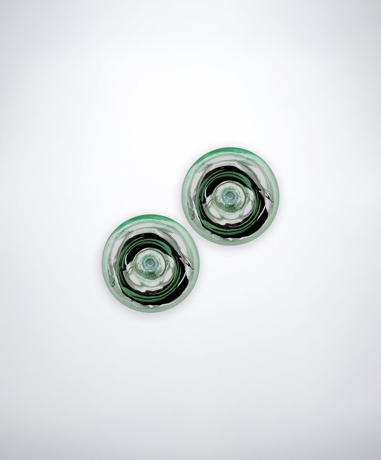 MINI DONUT STUD EARRINGS (PAIR)