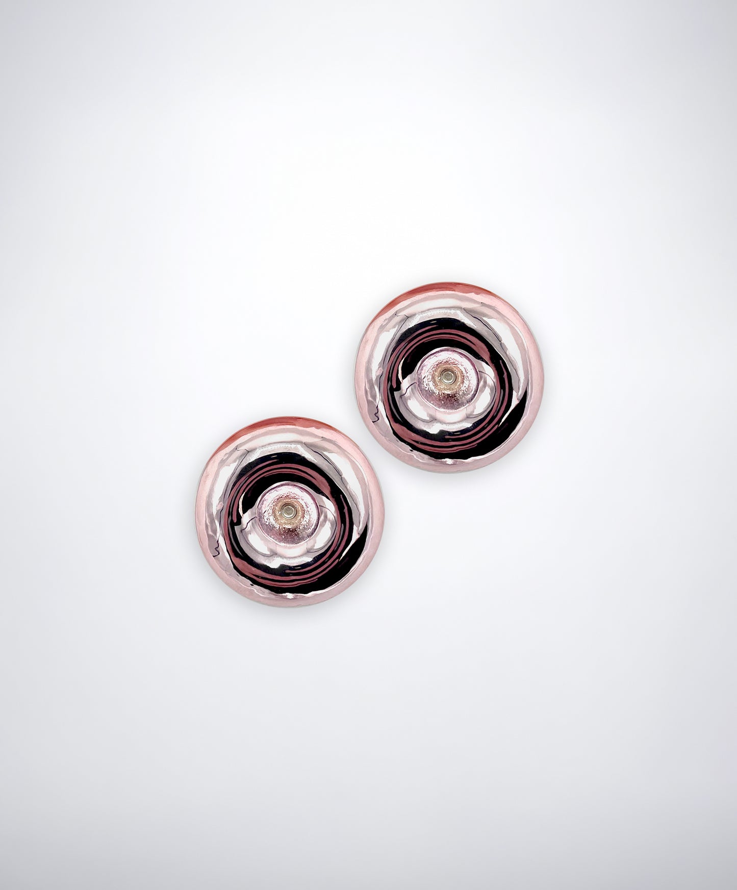 MINI DONUT STUD EARRINGS (PAIR)