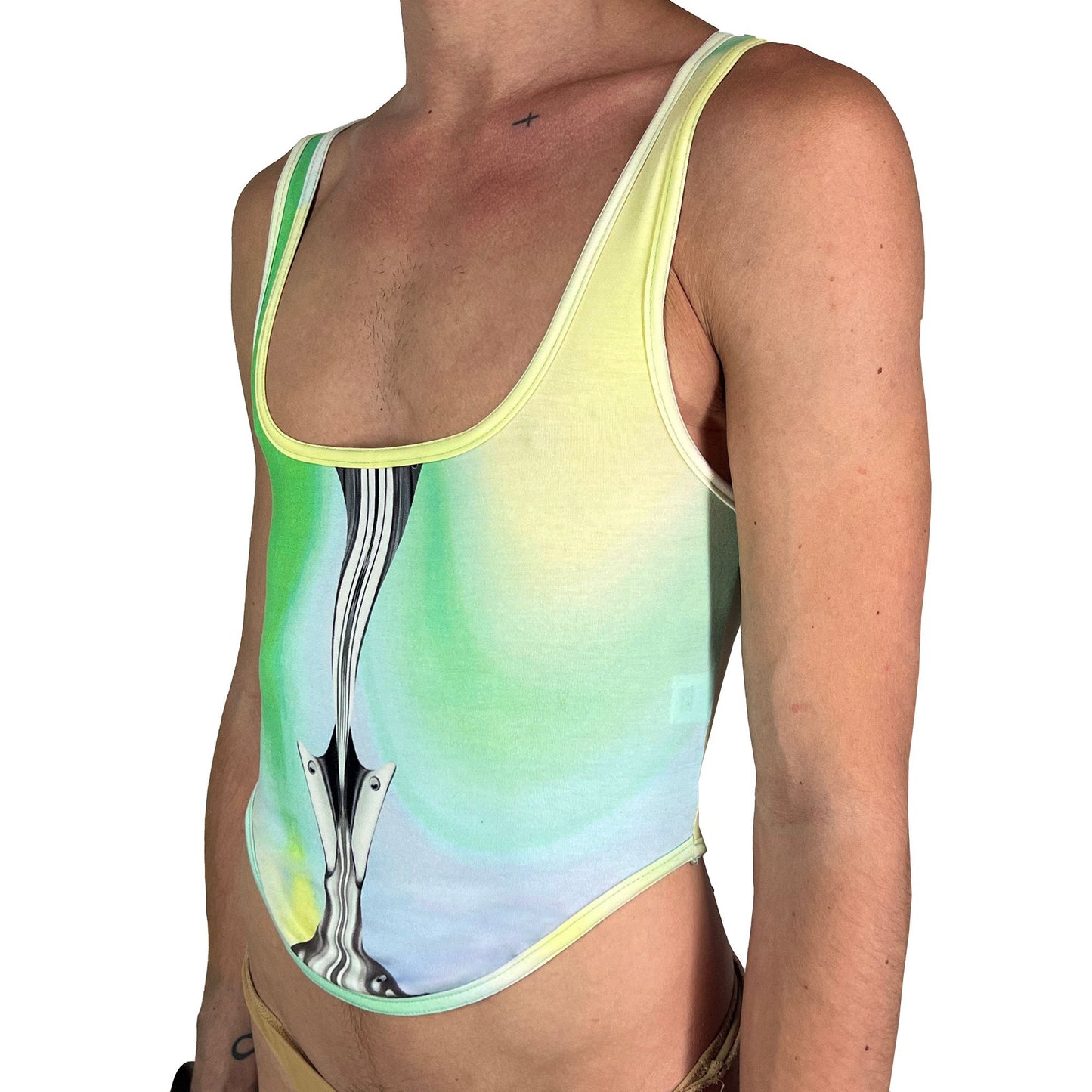 "Neptune" Corset Tank Top