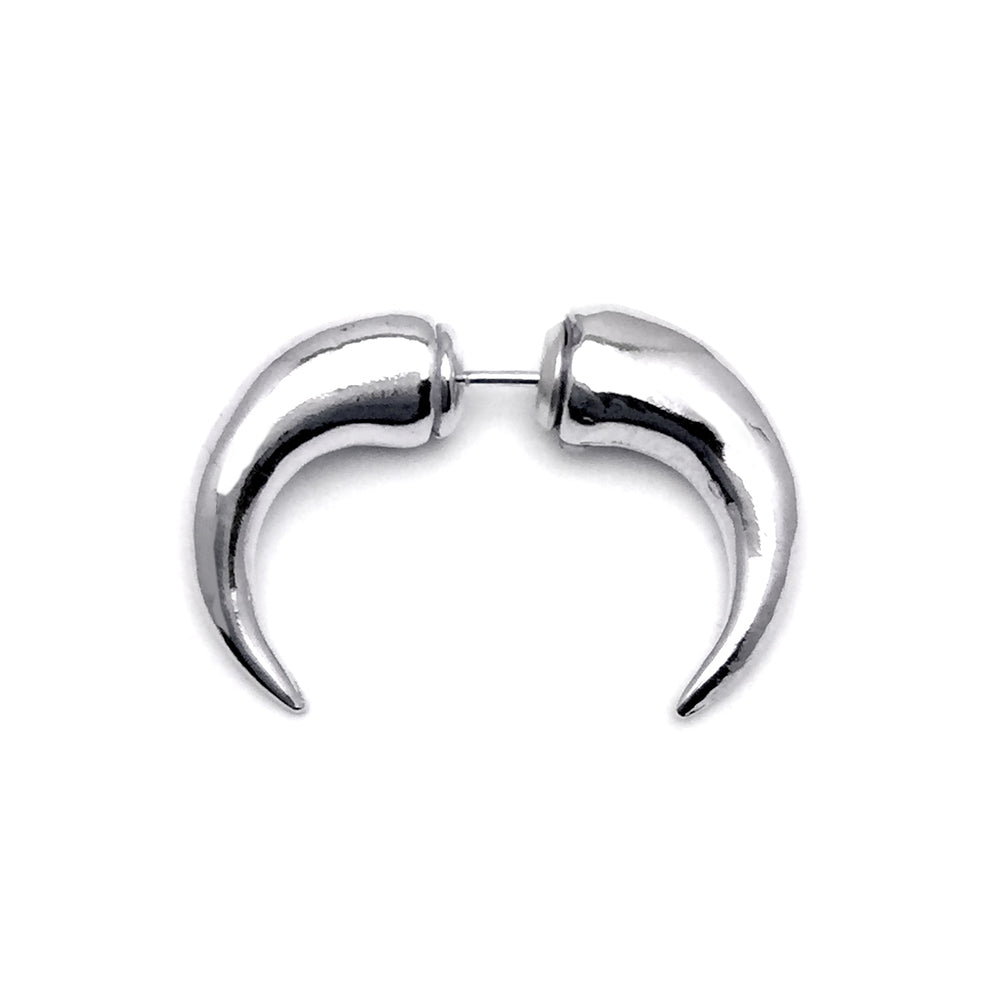 The Horn Double Sided Single Earring