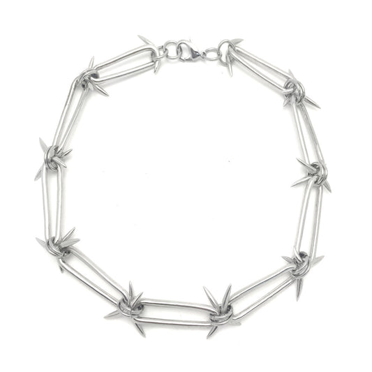 BARBED WIRE NECKLACE