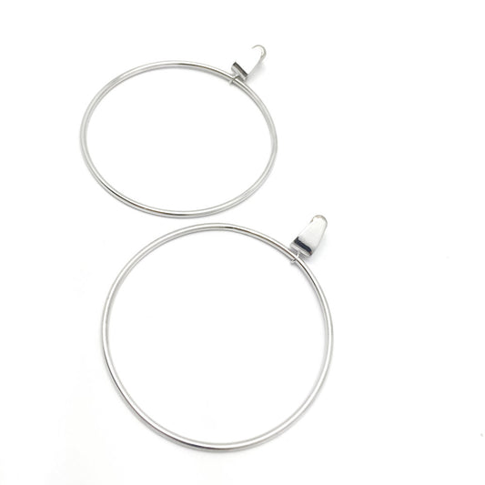 The Hoisted Hoop Earrings (pair)