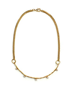 The Bamboo & Pearl Choker