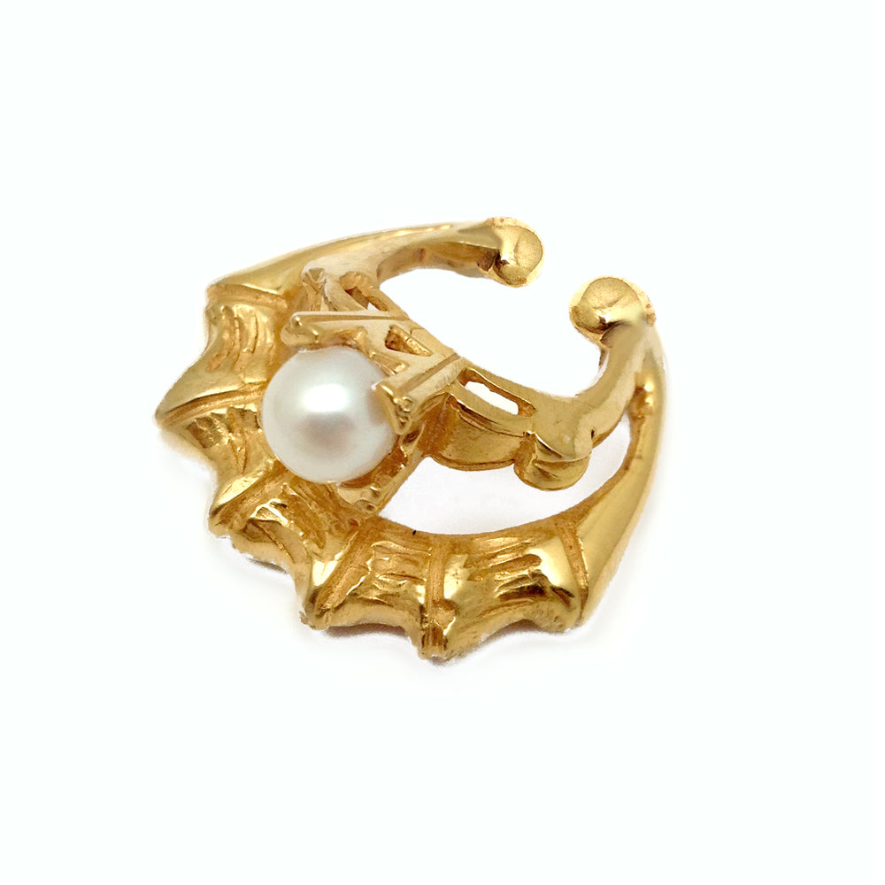 The Pearl Girl Double Level Septum Cuff
