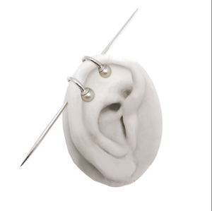 The Assassin Double Pearl Earcuff