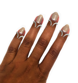 The Double Fang Distal Ring (single)