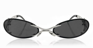 The Sliver Sunglases (Black/Silver)