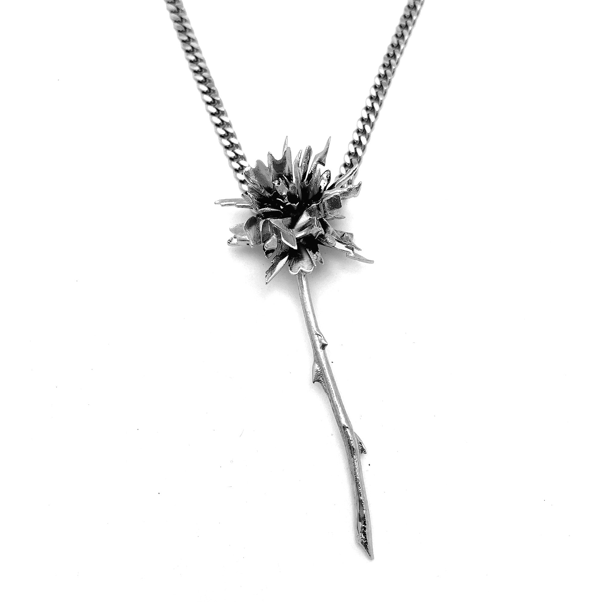 THE GLITCH FLORAL NECKLACE