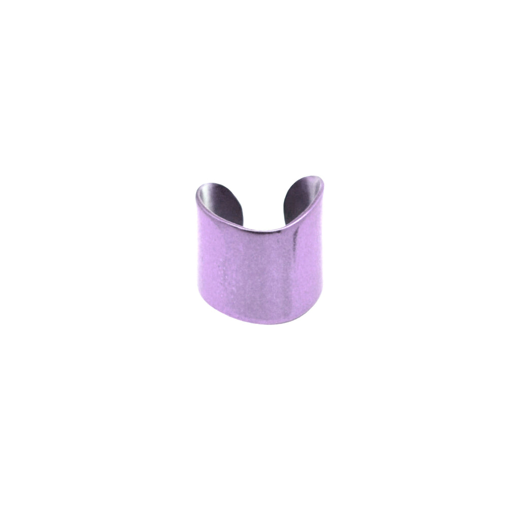 The Bullet Proof Fingertip/Midi Ring in Foil Lavender (Single)